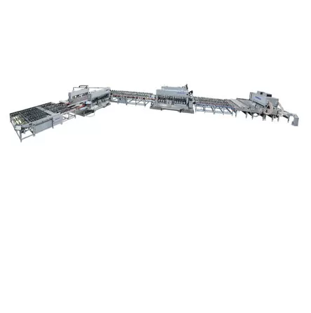 Cam düz çizgi çift Edger hattı HSDN (L tipi)