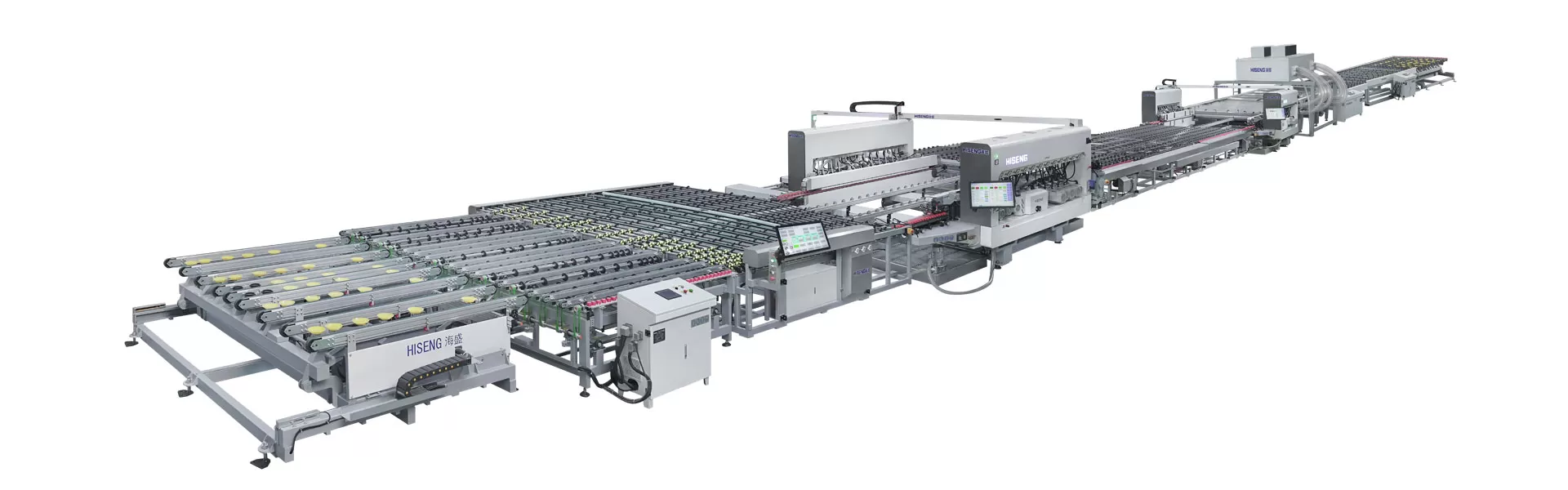 Cam düz çizgi çift Edger hattı HSDN (SCT düz çizgi tipi)