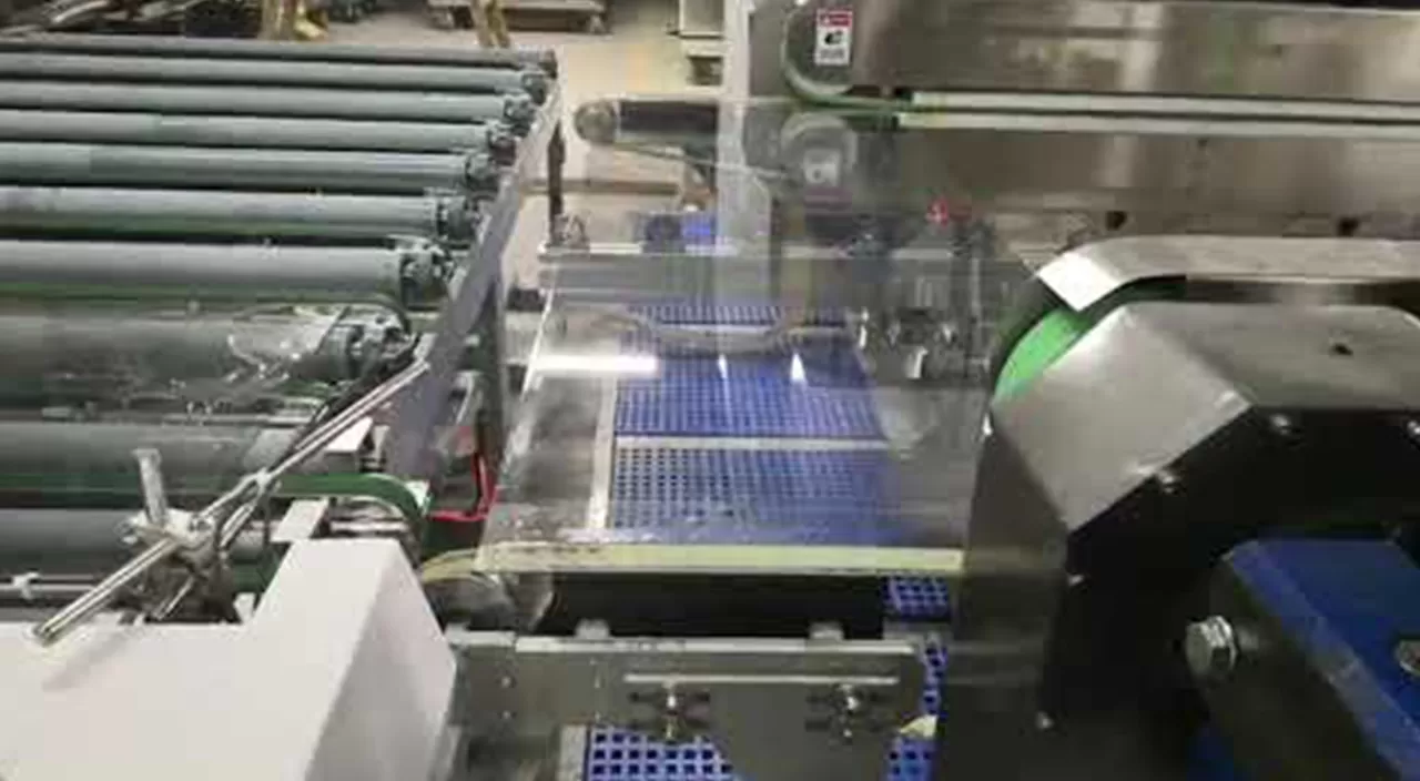 Cam düz çizgi çift Edger hattı HSDN(L tipi) Video