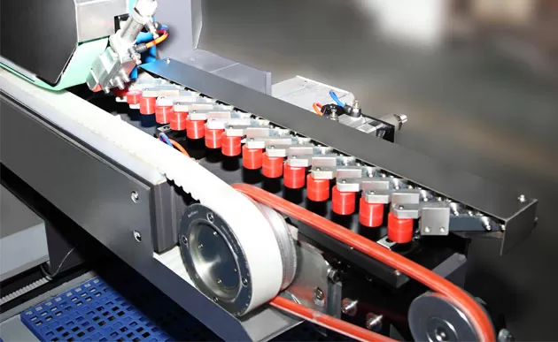 Çift yuvarlak cam düz çizgi kenar makinesi özel triger kayışı