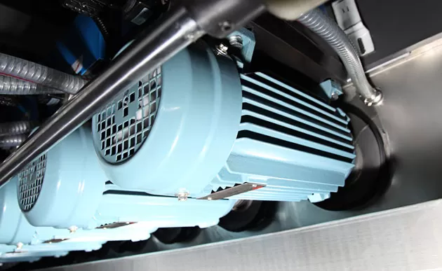 Çift yuvarlak cam düz çizgi kenar makinesi özel Motor tasarımı