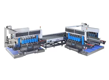 Cam düz çizgi çift yuvarlak kenar makinesi